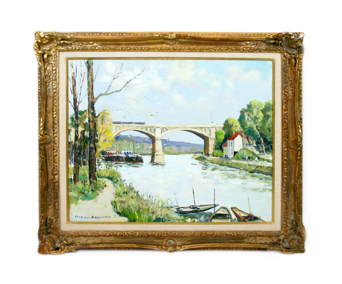 French Impressionist Painting by George Bouillion